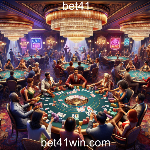 Atração dos Jogos de Cartas na Bet41